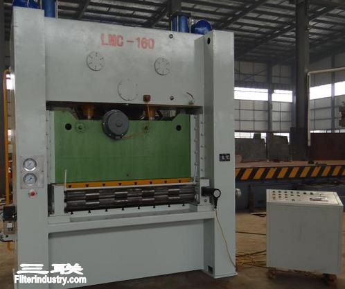 Perforated metal machine