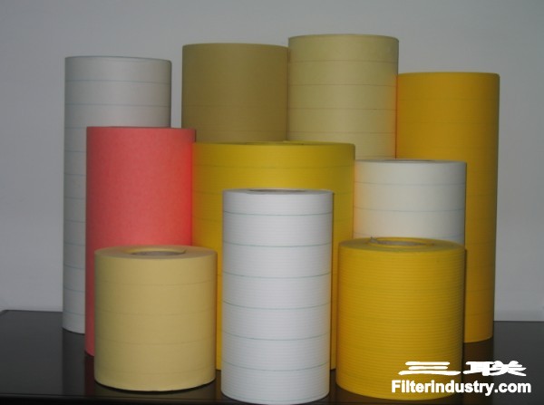Fuel filter paper